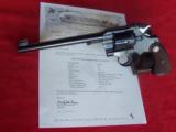 Colt .38 Officers Model Target 7 1/2” Barrel with British Proof Marks in 99.9% Condition - 1 of 19