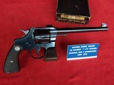 Colt Officers Model Target .38 Special 7 1/2” with Box & Paperwork 99% - 15 of 20