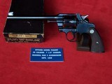 Colt Officers Model Target .38 Special 7 1/2” with Box & Paperwork 99% - 2 of 20