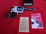 Colt Officers Model Target .38 Special 6” Heavy Barrel with Box & Paperwork 99+% - 2 of 20