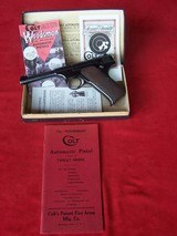 Colt 1st Model Woodsman Sport .22 Caliber in Box with Paperwork - 17 of 20