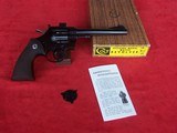 Colt Officers Model Match .38 Special with box and paperwork from 1966 - 2 of 20