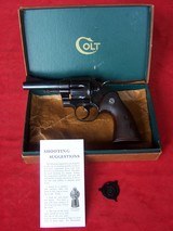 Colt Officers Model Match .38 Special with 4” Barrel in the Box with Paperwork - 1 of 20