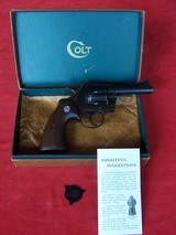 Colt Officers Model Match .38 Special with 4” Barrel in the Box with Paperwork - 2 of 20