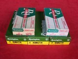 .17 Remington Ammo Five Boxes for One Price - 1 of 3
