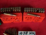 Big Game Cartridges. .375 H&H Ammo, .416 Rigby Ammo, .416 Taylor Ammo & .458 Winchester Ammo - 2 of 5