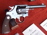 Colt New Service Revolver .45 Colt with a 5 1/2” Barrel in original Box - 3 of 20