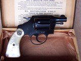 Colt Detective Special from 1936 with Pearl Grips and in the Original Box - 3 of 20