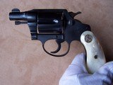 Colt Detective Special from 1936 with Pearl Grips and in the Original Box - 9 of 20
