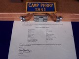 Colt Camp Perry 8” with Factory Letter & Extras in a 1930’s Travel Case - 4 of 20