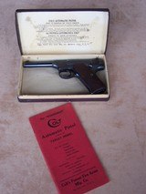 Colt 1st Model Woodsman Sport .22 Caliber in Box with Paperwork - 11 of 20
