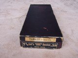 Colt Officers Model Target 7 1/2” from 1925 in Original Box and 99% Condition - 20 of 20