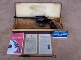 Colt Officers Model Target 7 1/2” from 1925 in Original Box and 99% Condition - 1 of 20