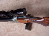 Ludwig Borovnik .300 Winchester Magnum SxS Double Rifle with Scope & Fancy Wood - 19 of 20
