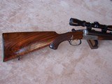 Ludwig Borovnik .300 Winchester Magnum SxS Double Rifle with Scope & Fancy Wood - 6 of 20