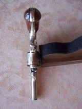 Colt Open Top Nickel Spur Hammer 1871 .22 Revolver - 5 of 19