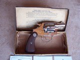 Colt Nickel Detective Special Square Butt from 1930 in the Box - 5 of 20