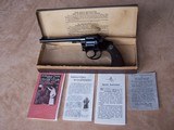 Colt Police Positive Target .22 with 6” Barrel made in 1932 99% in Box - 18 of 20