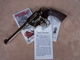 Colt Official Police Nickel .22 Pre-War in Box. Made in 1933 - 18 of 20