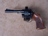 Colt 1950 Officers Model Special .22 caliber Alvin White Engraved with Roper Grips - 1 of 20