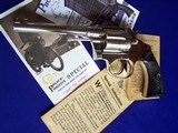Colt Nickel Police Positive Special .38 with 5” Barrel 99% in Original Box - 3 of 20