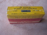 Winchester .38 Special Mid Range Sharp Corner Ammo, Full Box, Excellent Condition - 2 of 2