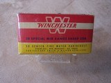 Winchester .38 Special Mid Range Sharp Corner Ammo, Full Box, Excellent Condition - 1 of 2