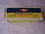 Western .38 Automatic Box of Ammo Colt, Savage Pistol - 5 of 7