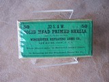 Winchester Vintage Box of Solid Head Primed Shells for S&W .32 - 1 of 4
