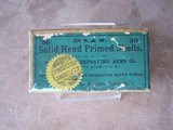 Winchester Vintage Box of Solid Head Primed Shells for S&W .38 - 1 of 5