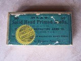 Winchester Vintage Box of Solid Head Primed Shells for S&W .38 - 4 of 5