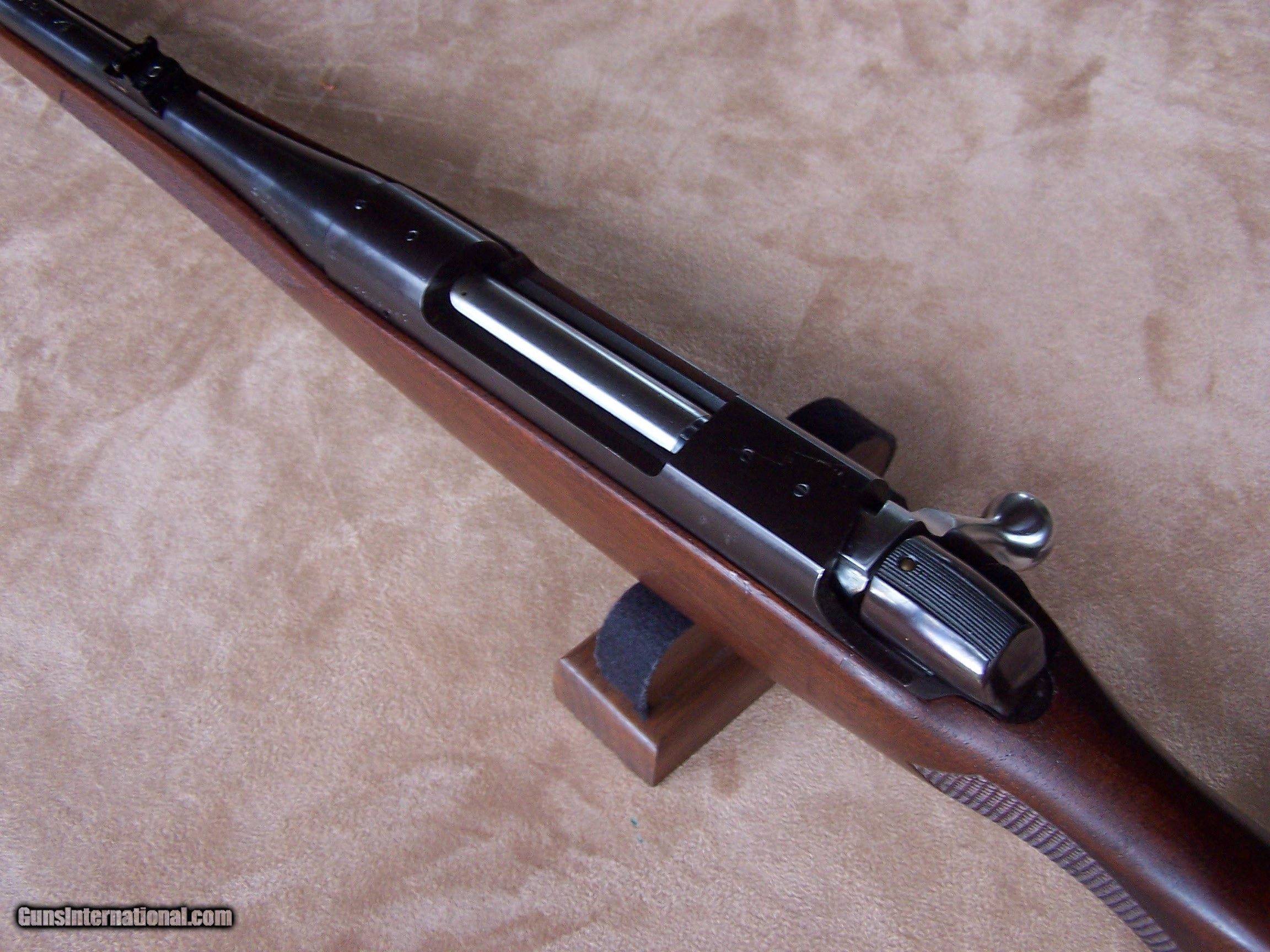 BSA Mannlicher Stutzen Full Stock .243 Winchester Bolt Action Rifle