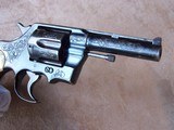 Colt Engraved Army Special .38 Special Flat Top Vent Rib Pearl Grips Fitz Style Cut-A-Way - 8 of 20