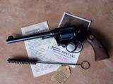 Colt Police Positive Special .38 with 6” barrel and Checkered Walnut Grips from 1924 in the Box - 15 of 20
