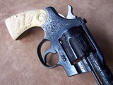 Factory Engraved Colt Officers Model Target - 3 of 20