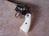 Colt New Service Nickel 7 1/2” .45 with Ivory Grips - 18 of 18