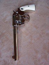 Colt New Service Nickel 7 1/2” .45 with Ivory Grips - 14 of 18