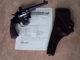 Very Rare Colt United States Marine Corps New Service 1909 D.A. 45 Colt Revolver with Matching USMC Holster - 16 of 20