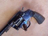 Colt New Service .38 W.C.F. with 5 1/2” barrel from 1903 and early Case Hardened Hammer - 19 of 20