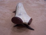 Stag Handle Hand Made Knife, Housed in an Elk Antler Case - 10 of 10