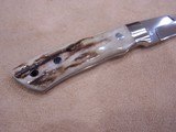 Mike Franklin Boot Knife with Stag Handle - 6 of 11