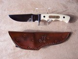 Dankert Custom Hunting Knife with Sheath - 1 of 3