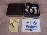 Colt Handcuffs from the 1960's. New in original Box. - 10 of 14