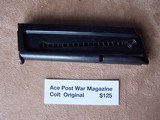 Colt Ace Automatic Post War .22 Caliber Magazine As New - 1 of 7