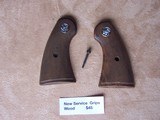 Set of Colt New Service Wood Grips - 1 of 3