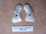 Colt Courier or Agent Pearl grips - 1 of 4