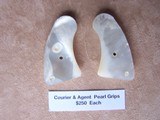 Colt Courier or Agent Pearl grips - 2 of 4