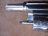 Smith & Wesson Fully Engraved Model 649 .38 Special Stainless Steel 1 7/8” Barrel As New - 11 of 17