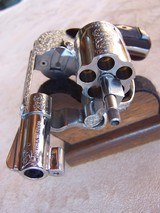 Smith & Wesson Fully Engraved Model 649 .38 Special Stainless Steel 1 7/8” Barrel As New - 10 of 17
