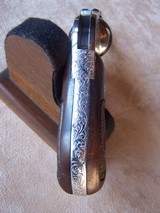 Smith & Wesson Fully Engraved Model 649 .38 Special Stainless Steel 1 7/8” Barrel As New - 8 of 17